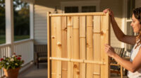 Before And After: This Renter-Friendly Privacy Hack Completely Changed Her Porch
