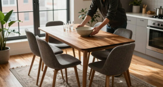This 500-Square-Foot Chicago Rental Finally Found Room For A Dining Table