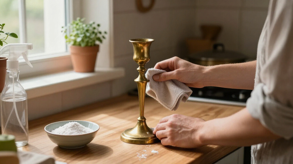 I Tried 4 Ways To Clean Tarnished Brass, And The Winner Made It Look Brand-New