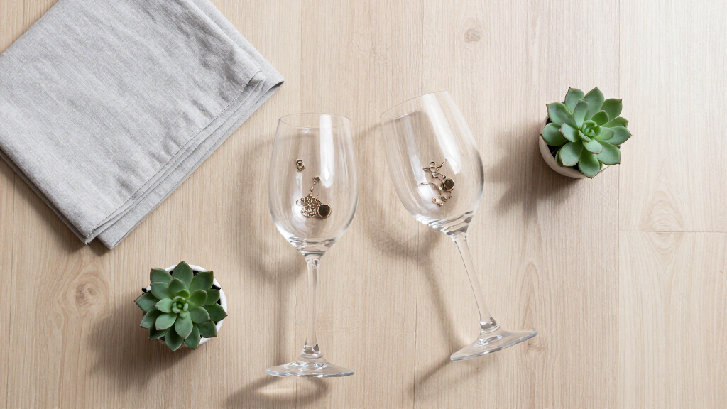 My Sister Uses Wine Glasses For Bedroom Storage, So I Had To Copy Her