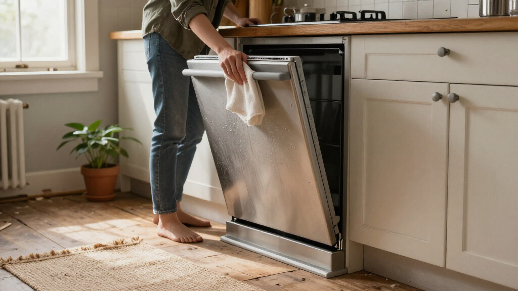 A Victorian Home's Entire Kitchen Was Demolished — Except For The Dishwasher