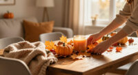 How To Make Orange Fall Decor Look Cozy, Not "Tacky"