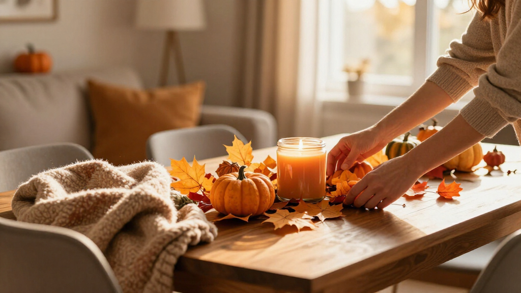How To Make Orange Fall Decor Look Cozy, Not "Tacky"