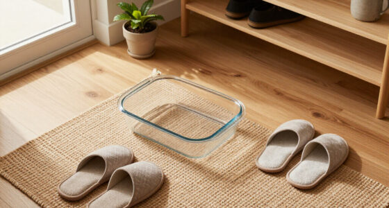I Put A Pyrex Baking Dish In My Entryway, And It’s So Sleek And Functional