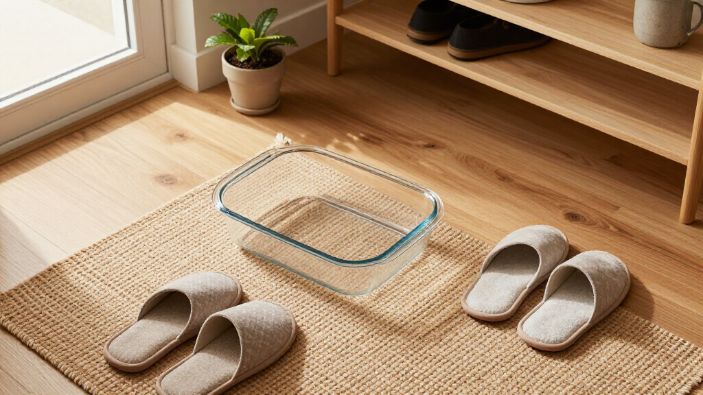 I Put A Pyrex Baking Dish In My Entryway, And It’s So Sleek And Functional