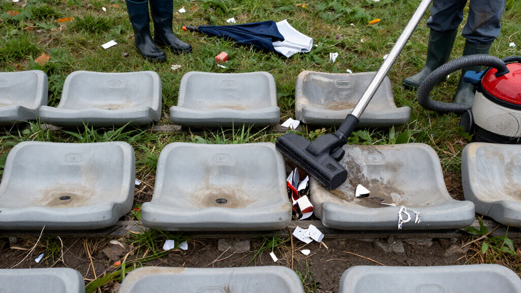 Torn-out Seats Seen At Rogers Stadium After Severe Toronto Storm - NOW Toronto