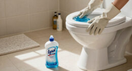 2-Pk 24-Oz Lysol Toilet Bowl Cleaner Gel (Atlantic Fresh) $3.25 W/ S&S