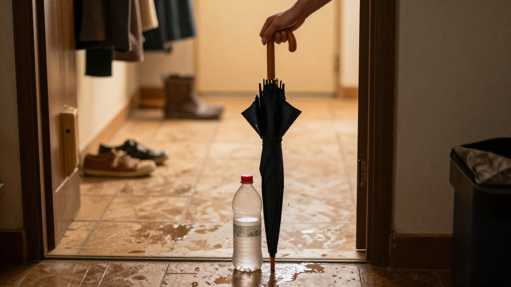 Grab An Empty Plastic Bottle For A Smarter Way To Store Your Umbrellas