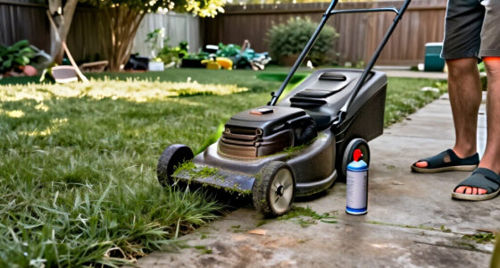 Not Oil Or WD-40: The Alternative Solution That Keeps Grass From Sticking To A Mower Deck