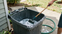 Smelling Your Garbage Cans? The Underrated Trick To Give Them A Deep Clean