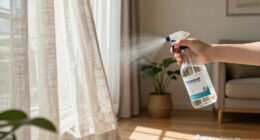 Spraying Diluted Rubbing Alcohol On Curtains: Why It Is Recommended And What It Is For