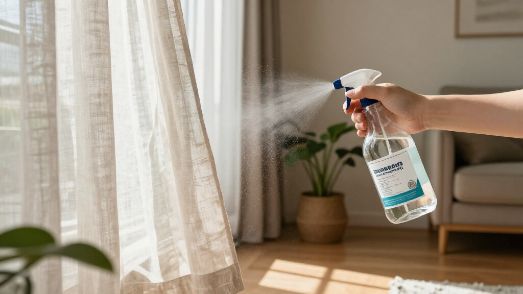 Spraying Diluted Rubbing Alcohol On Curtains: Why It Is Recommended And What It Is For