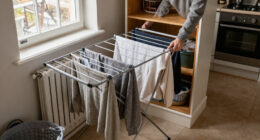 This Laundry Cupboard Hack Is The Smartest Way To Dry Your Clothes This Winter
